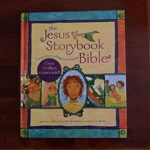 The Jesus Storybook Bible by Sally Lloyd-Jones, Hardcover Illustrated Anglicised